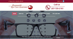 Desktop Screenshot of brunswickeyecare.com